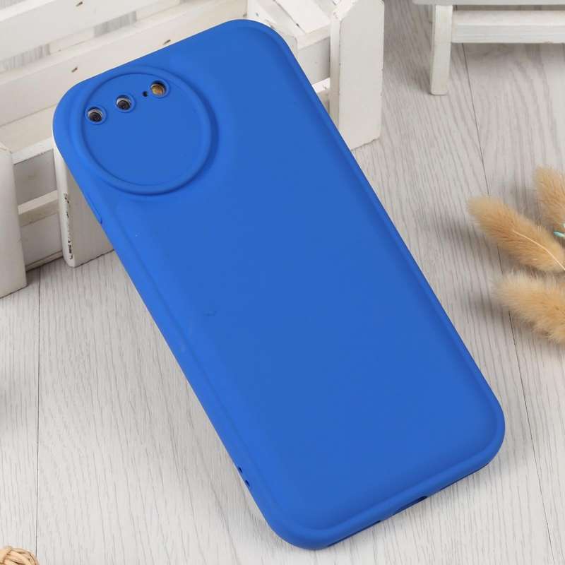 For iPhone 8 Plus / 7 Plus Liquid Airbag Decompression Phone Case(Blue)