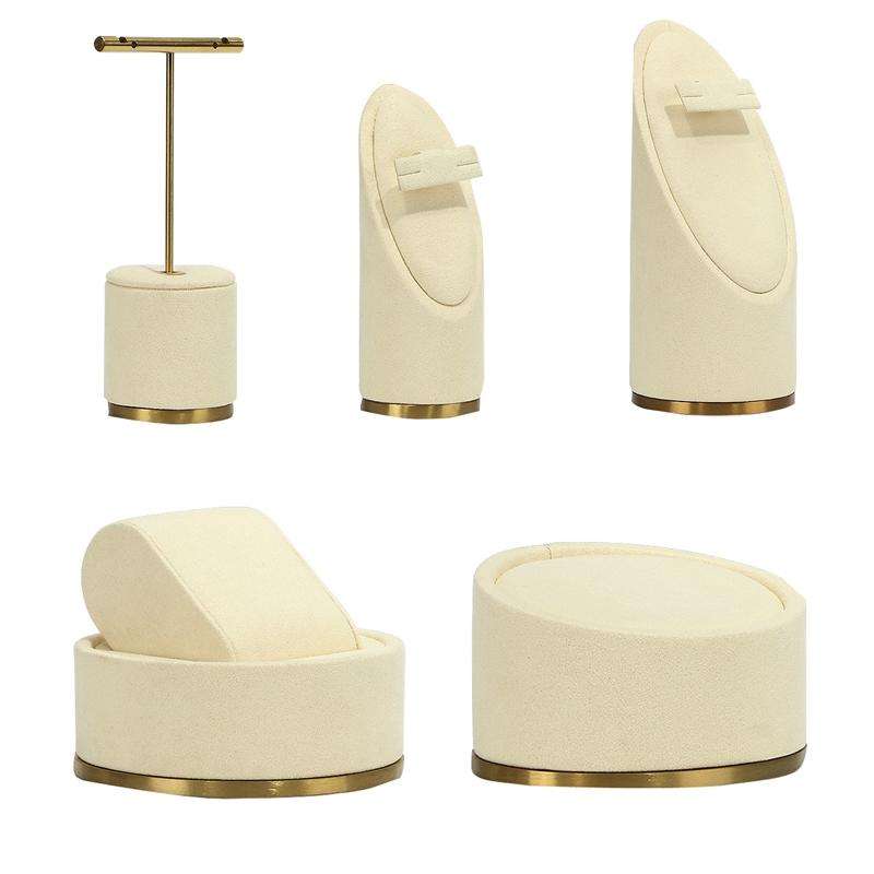 9x7.5x5.5cm Oval Bracelet Seat Window Jewelry Display Props Necklace Earrings Ring Jewelry Stand