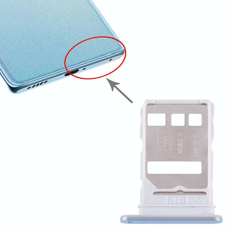For Honor 70 Pro+ SIM + SIM Card Tray (Blue)