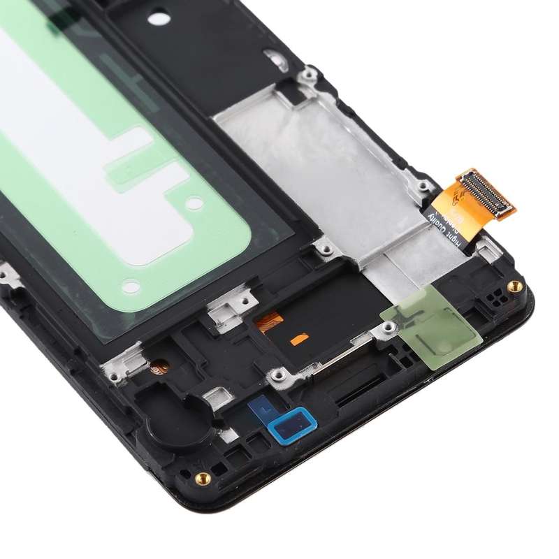 TFT LCD Screen for Galaxy A5 (2016) / A510F Digitizer Full Assembly with Frame (Gold)