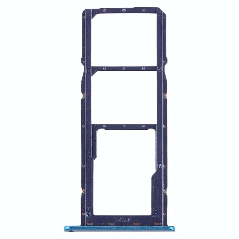 2 x SIM Card Tray / Micro SD Card Tray for Huawei Enjoy 9 (Blue)