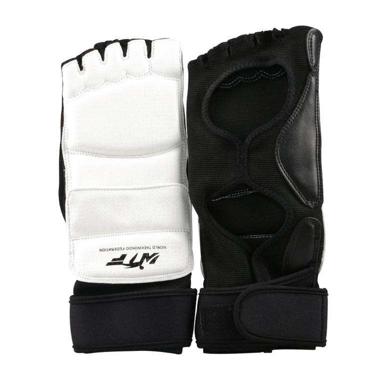 A Pair Taekwondo Boxing Half-toe Foot Guard, Specification: S Foot Cover (Size 30-33)