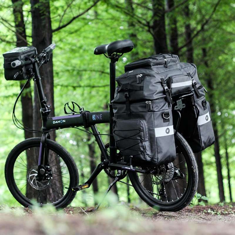 Rhinowalk Three-in-one Multifunctional Bicycle Rear Shelf Pannier Waterproof Long-distance Equipm...