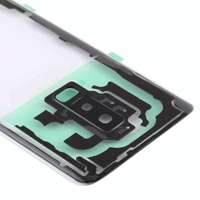For Samsung Galaxy S9+ / G965F G965F/DS G965U G965W G9650 Transparent Battery Back Cover with Cam...