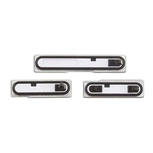 SIM Card Cap + USB Data Charging Port Cover + Micro SD Card Cap Dustproof Block Set for Sony Xper...