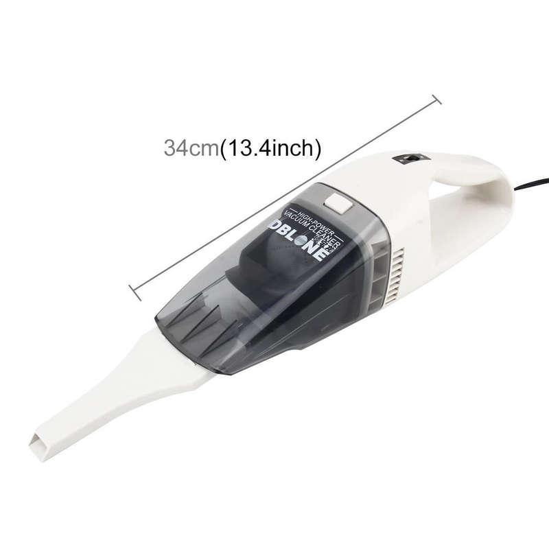 DBL-370 12V Car Vacuum Cleaner Portable Handheld Auto Car Vehicle Vacuum Cleaner Rechargeable Wet...