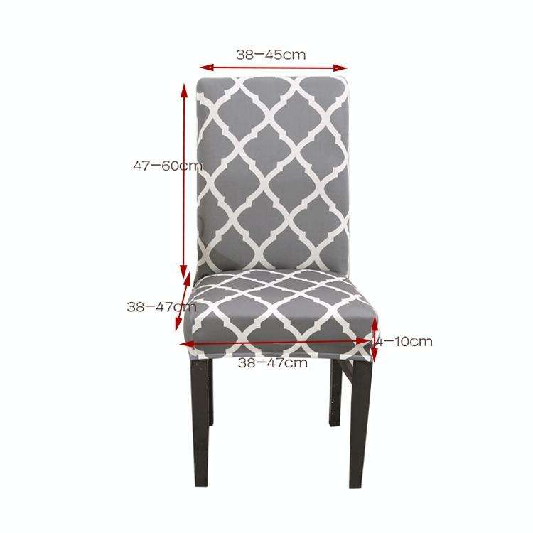 Universal Simple Stretch Chair Cover(Dark Blue)