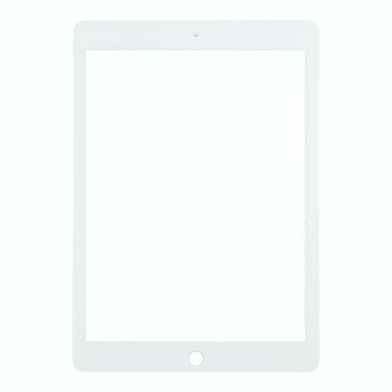 For iPad 9.7 Front Screen Outer Glass Lens with OCA Optically Clear Adhesive (White)