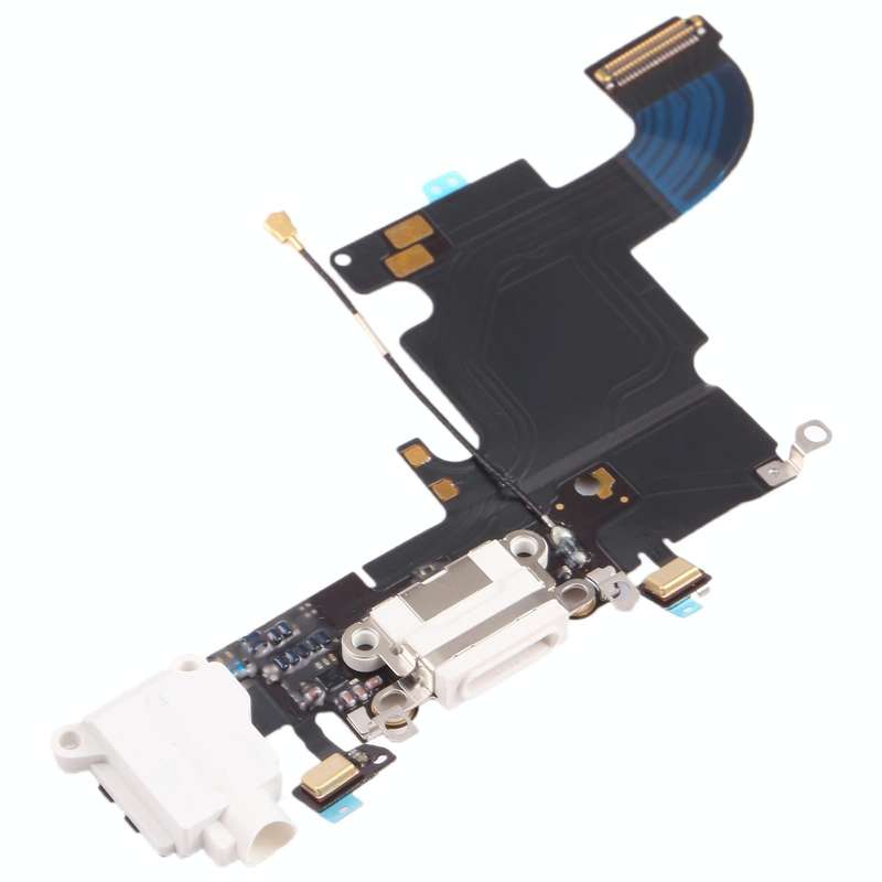 Original Charging Port Flex Cable for iPhone 6s(White)