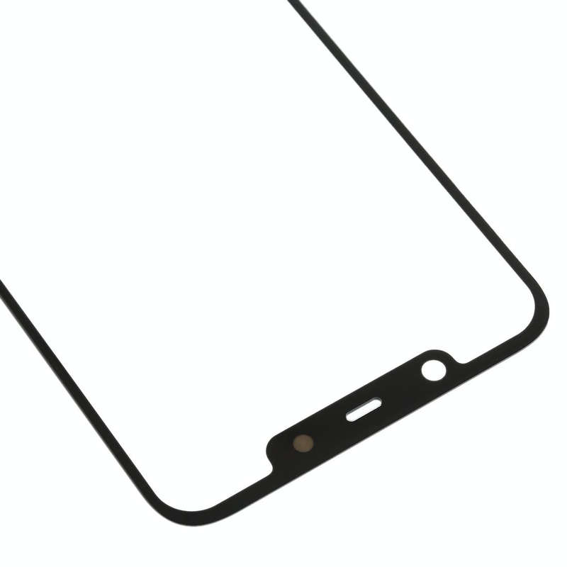 Front Screen Outer Glass Lens for Nokia X7 / 8.1 / 7.1 Plus TA-1131(Black)