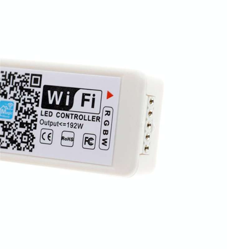 Smart Phone Control Music and Timer Mode Home Mini WIFI LED RGB Controller, type:RGB IR Controller