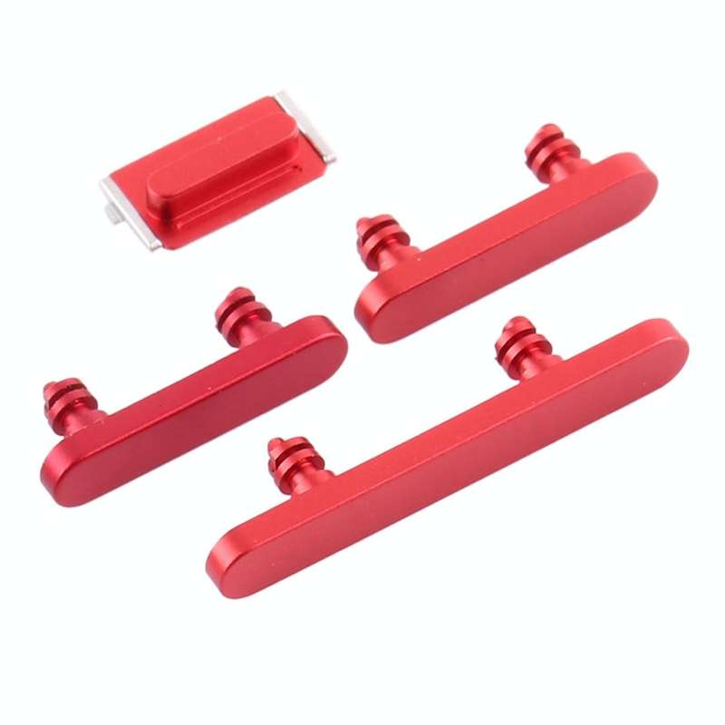 Power Button and Volume Control Button for iPhone 12 Mini(Red)