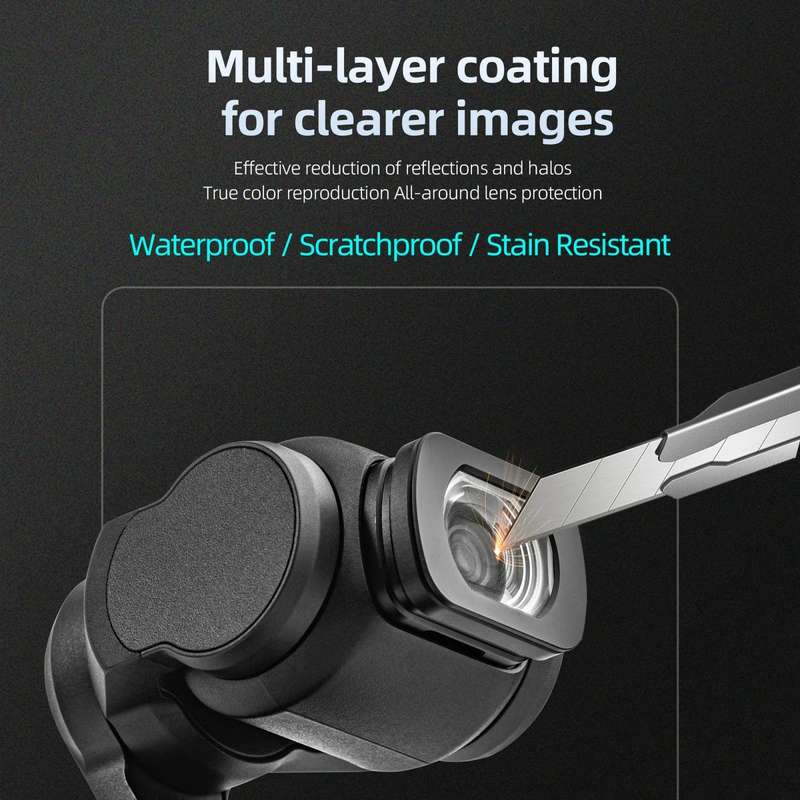 For DJI OSMO Pocket 3 STARTRC Drone Wide-Angle Lens Filter (Black)