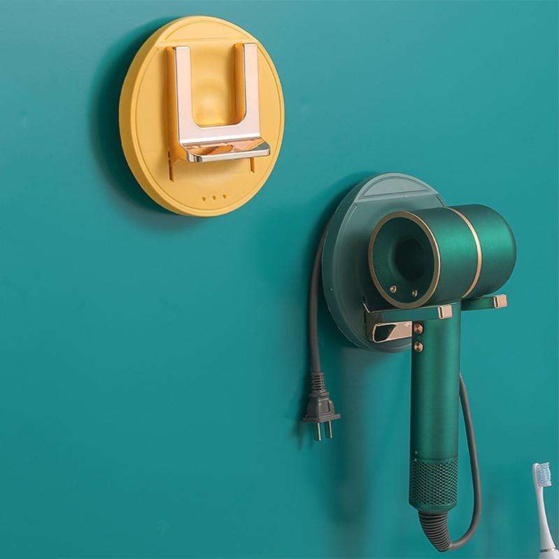 Bathroom Hair Dryer Storage Rack(Green)