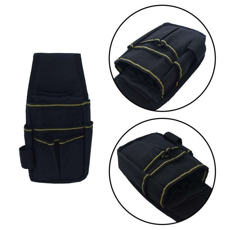 180317 Multifunctional Maintenance Tool Storage Bag Oxford Cloth Tool Waist Bag(Black)