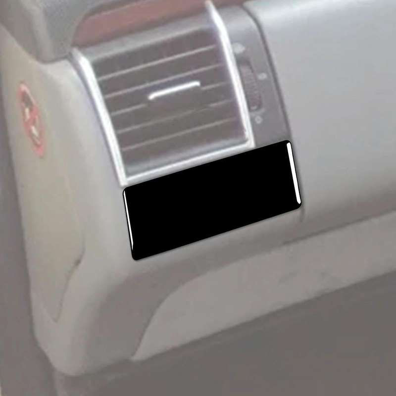 For Mercedes-Benz E-Class W210 1996-2002 Car Driver AC Air Outlet Decorative Sticker, Right Drive