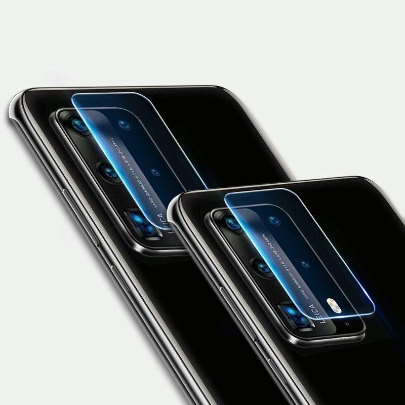 For Huawei P40 Pro mocolo 0.15mm 9H 2.5D Round Edge Rear Camera Lens Tempered Glass Film(Transpar...