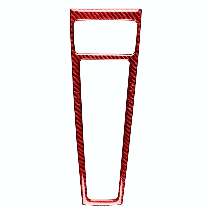Car Carbon Fiber Gear Panel Decorative Sticker for Porsche Macan 2014-2021, Left and Right Drive ...