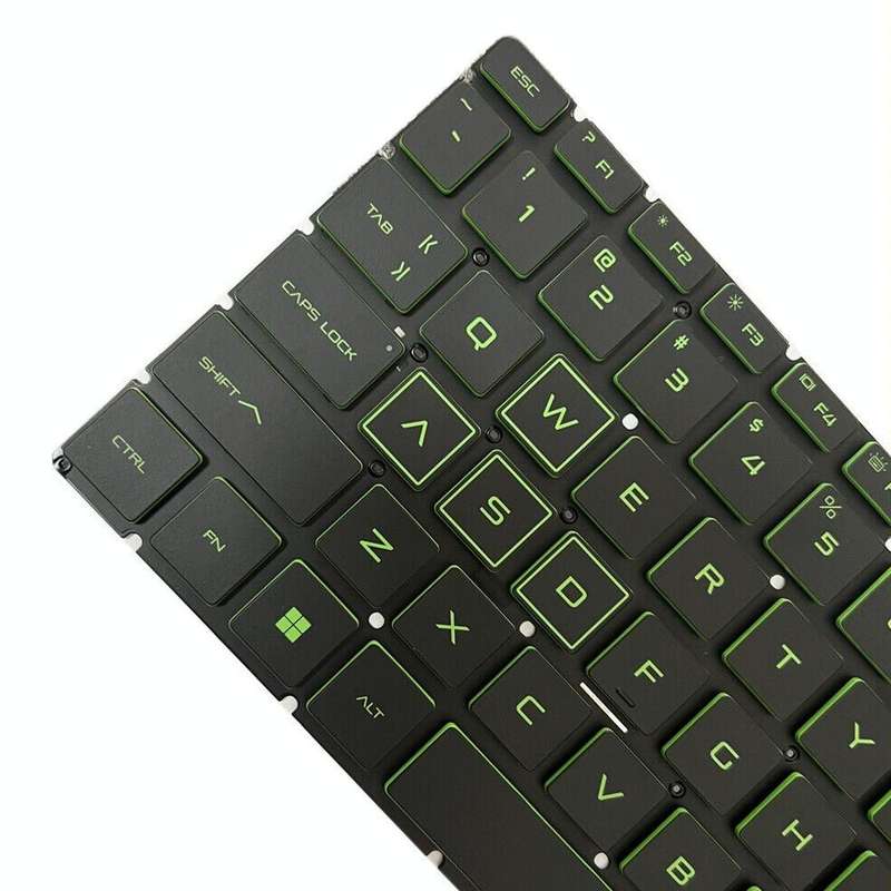 For HP Pavilion Gaming 15-DK US Version Laptop Backlight Keyboard(Green)