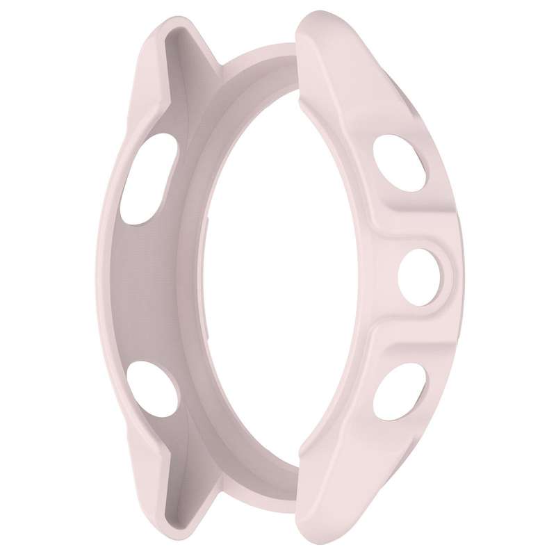 For Garmin Forerunner 265S Armor Hollow Watch Protective Case(Light Pink)