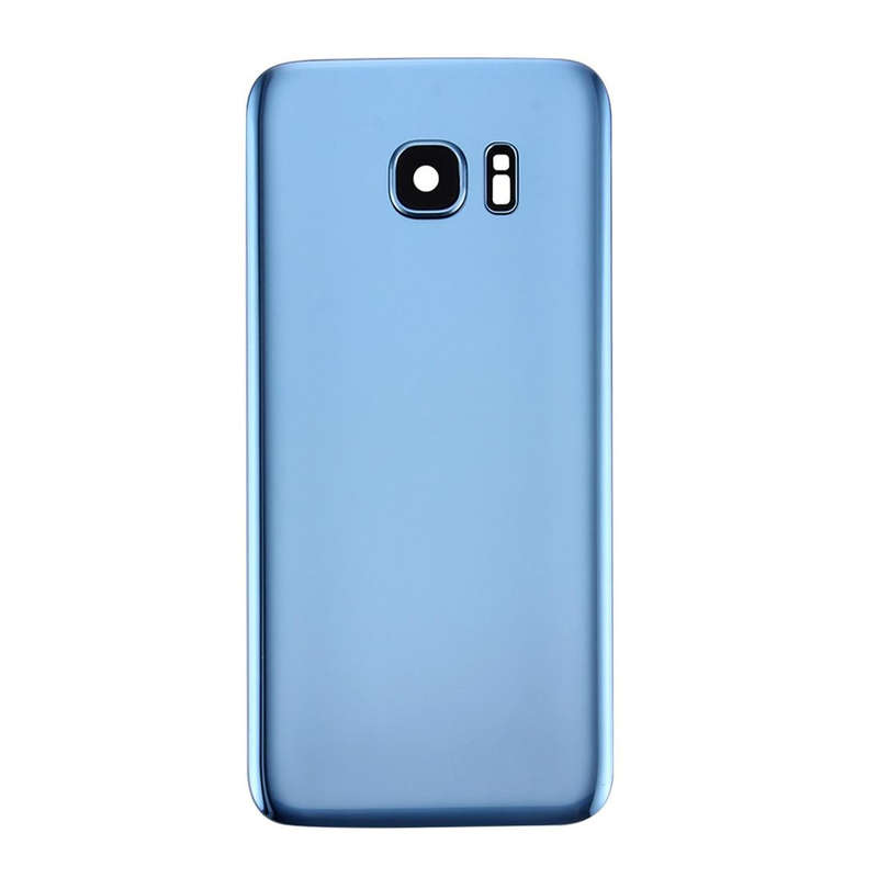 For Galaxy S7 Edge / G935 Original Battery Back Cover with Camera Lens Cover (Blue)