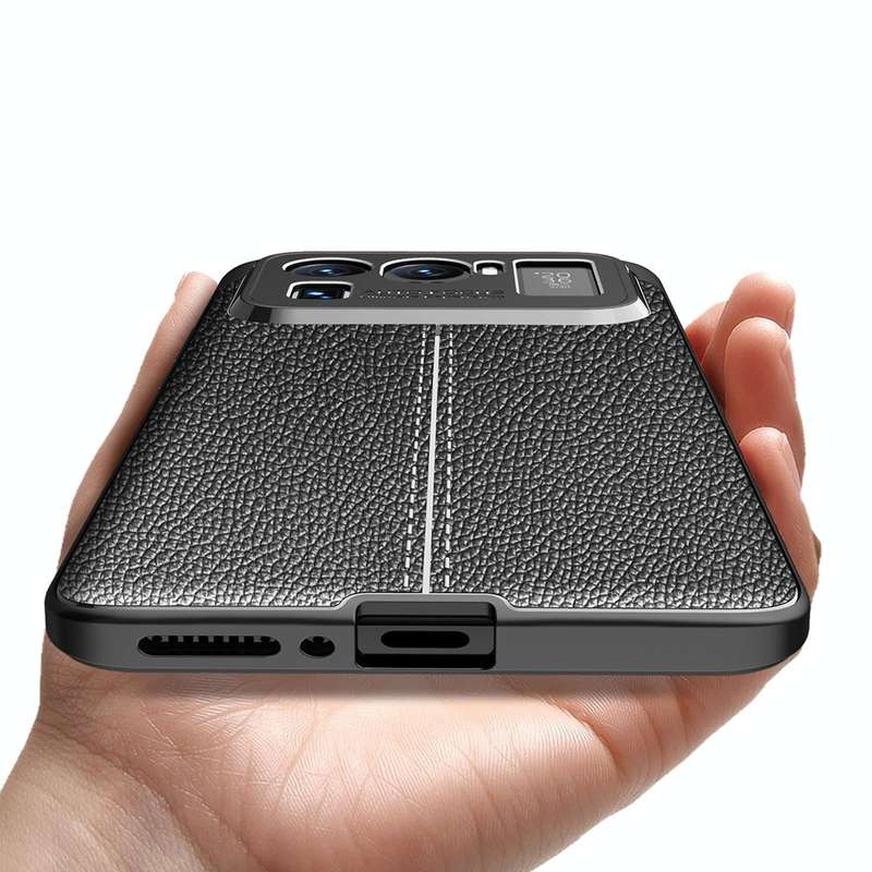For Xiaomi Mi 11 Ultra Litchi Texture TPU Shockproof Case(Black)