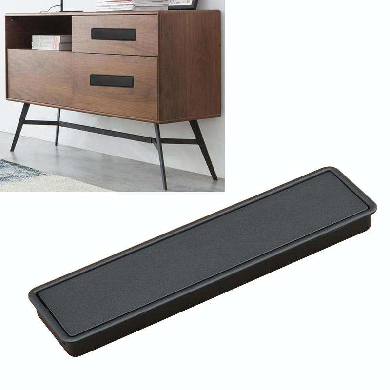 Simple Wardrobe Slotted Scrub Handle Concealed Recessed Drawer Invisible Handle, Hole Distance160...