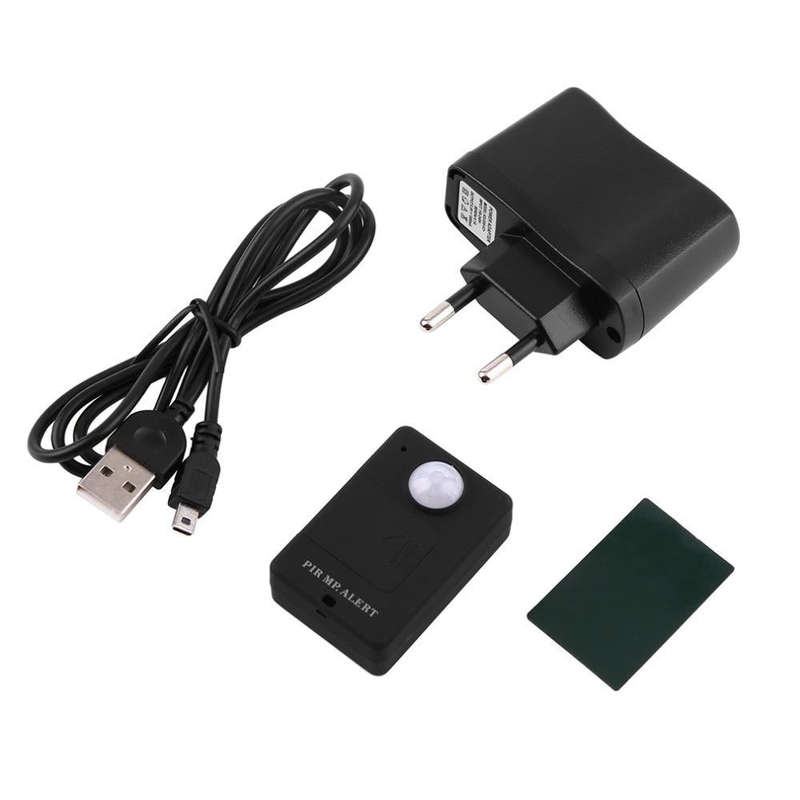 Mini PIR Alert Sensor Wireless Infrared GSM Alarm Monitor Motion Detector Detection Home Anti-the...