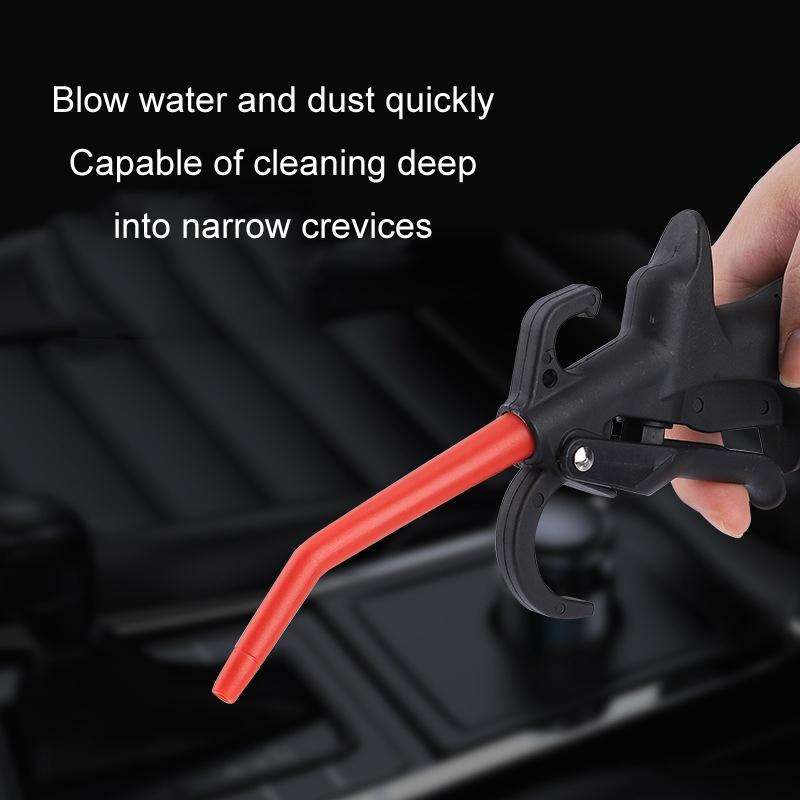 Car Beauty Cleaning High Pressure Pneumatic Plastic Dust Blower Long Blow