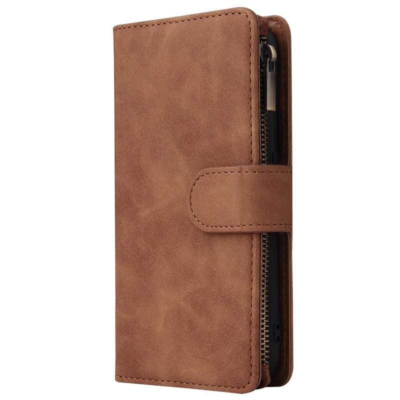 For Galaxy A01 Multifunctional Horizontal Flip Leather Case, with Card Slot & Holder & Zipper Wal...
