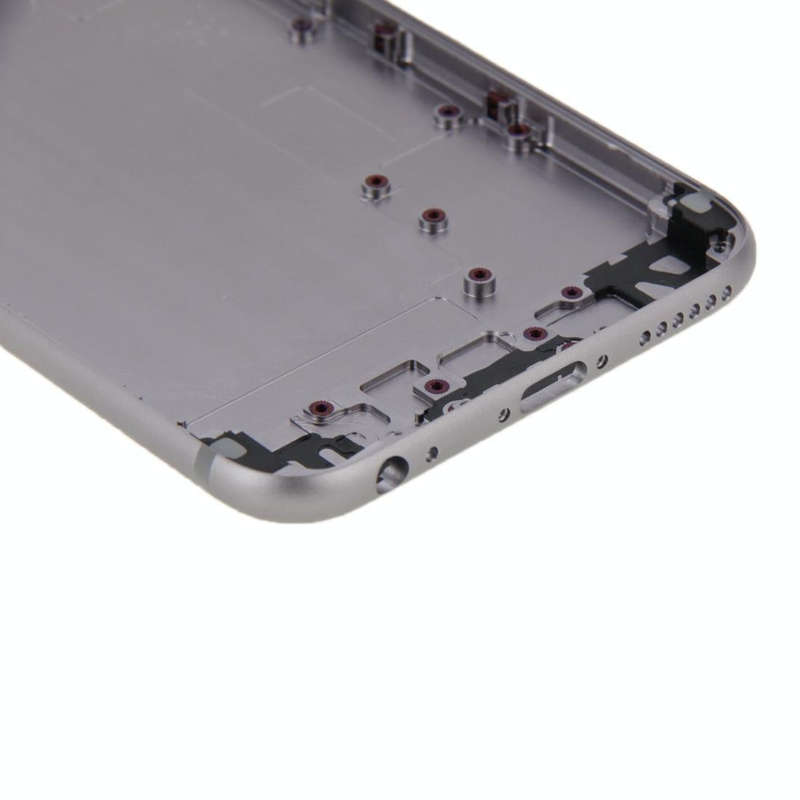 6 in 1 for iPhone 6 Plus (Back Cover + Card Tray + Volume Control Key + Power Button + Mute Switc...