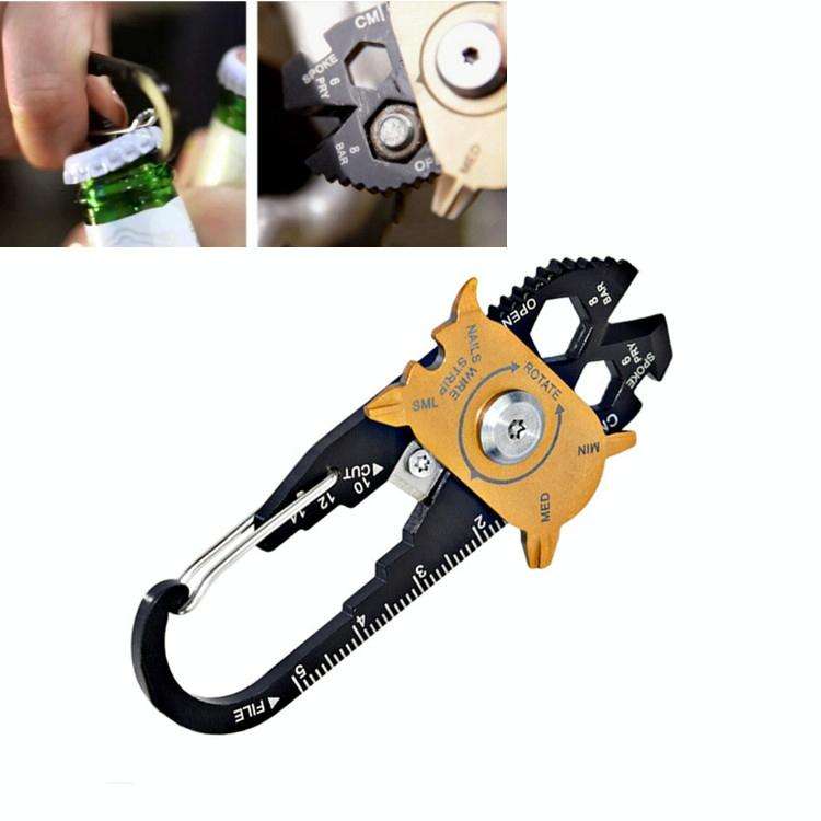 20 in 1 Stainless Steel Wrench Screwdriver Creative Roulette Multifunctional Combination Tool Out...