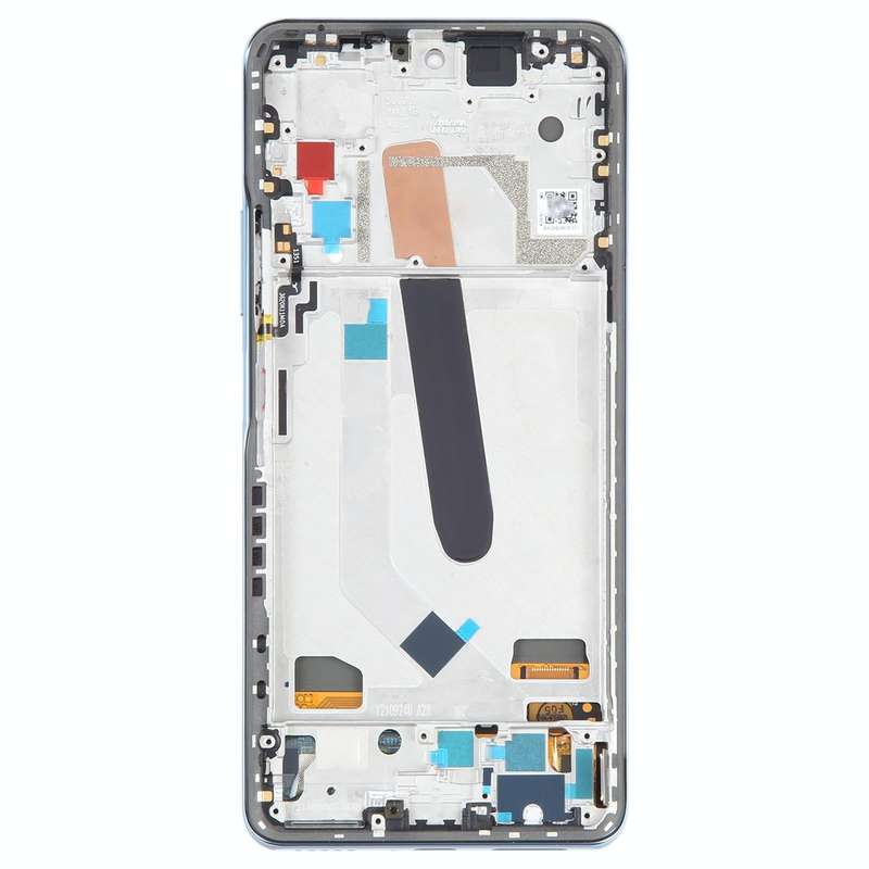 OLED LCD Screen For Xiaomi Redmi K40 Pro Digitizer Full Assembly with Frame(Blue)