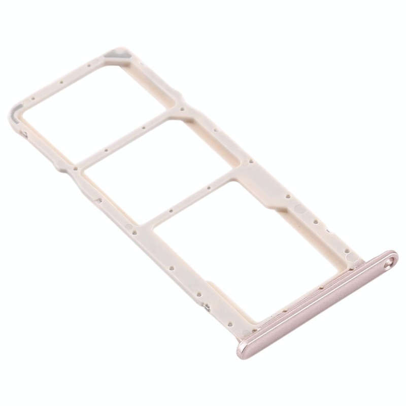 SIM Card Tray + SIM Card Tray + Micro SD Card Tray for Huawei Y6s (2019) (Gold)