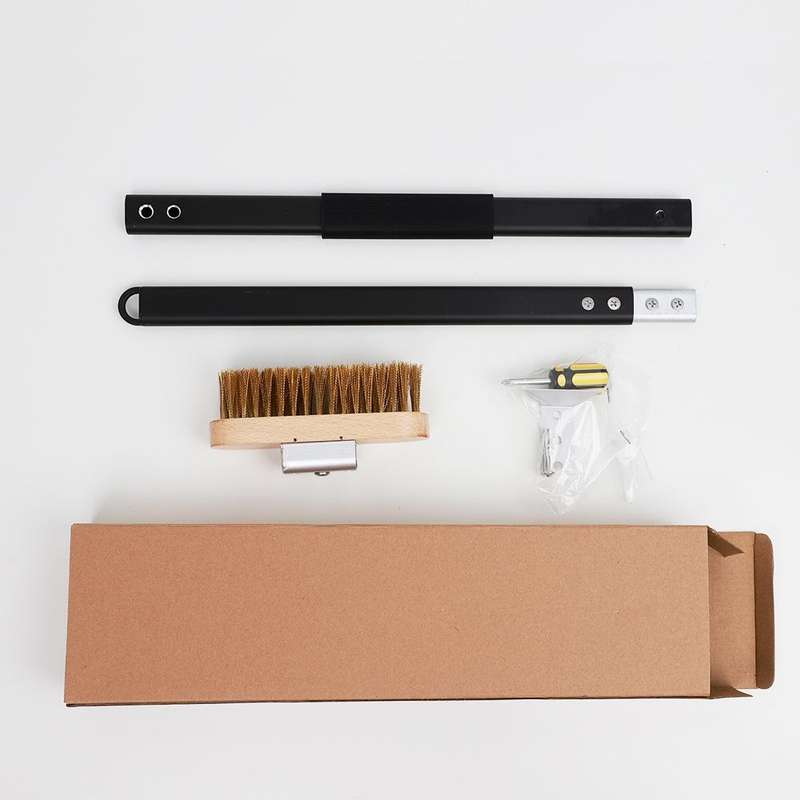 Thickened Oven Brush Home Transfer Shovel Oven Brush(40cm Alloy Handle)