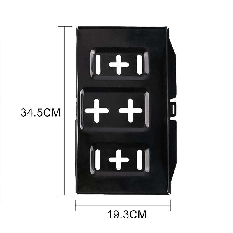 Car Universal Battery Bracket Adjustable Battery Fixed Holder + Base Tray, Size:34.5cm Base + 27c...