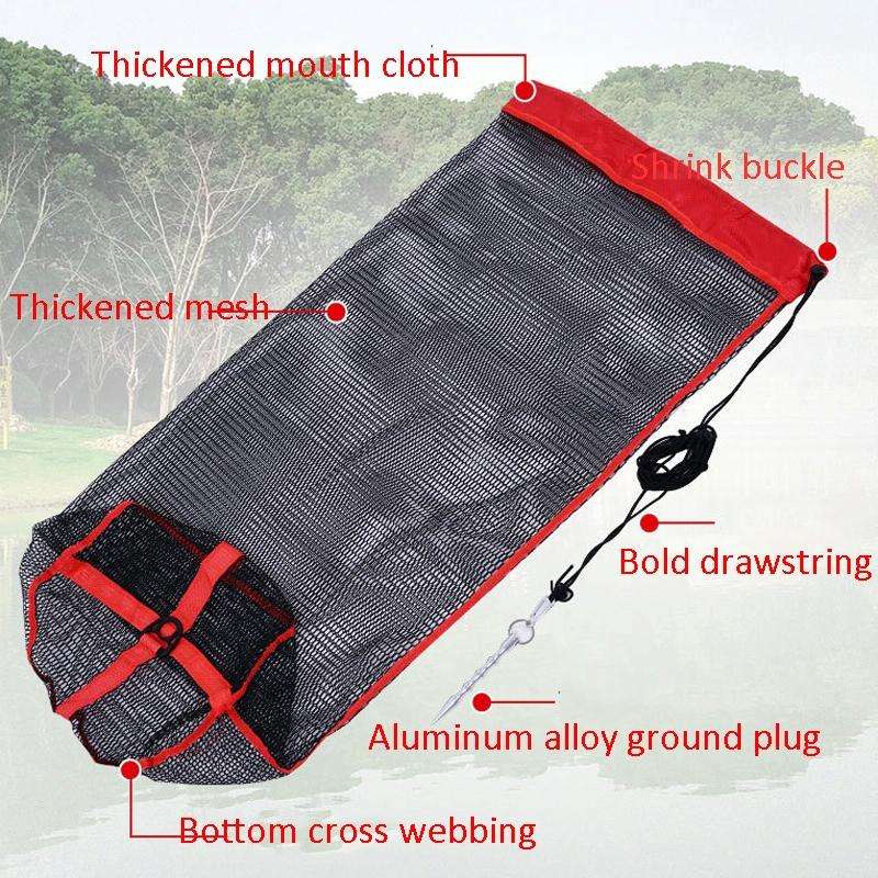 Invisible Fish Guard Thickened Beam Mouth With Ground Insert Net Bag To Loading Fish Bag, Specifi...