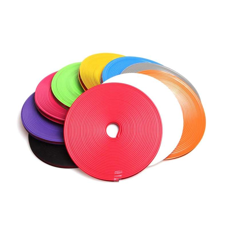Universal Decorative Scratchproof Stickup 8M Flexible Car Wheel Hub TRIM Mouldings Decoration Str...