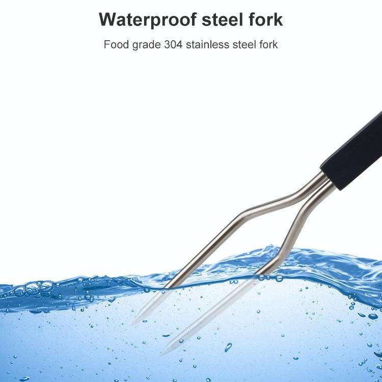 TS-BN60 Kitchen Food Cooking Double Fork Thermometer with Backlight
