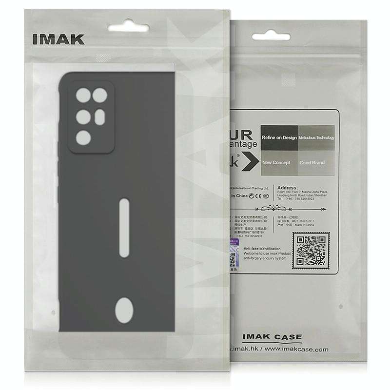 For Honor X9a 5G / Magic5 Lite 5G IMAK UC-4 Series Straight Edge TPU Soft Phone Case(Black)