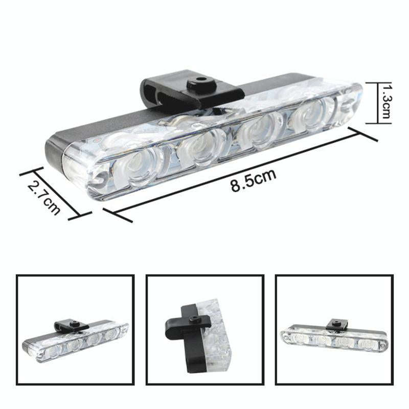 4 in 1 Car 16LEDs Grille Flash Lights Warning Lights with Wireless Remote Control(Red Blue)