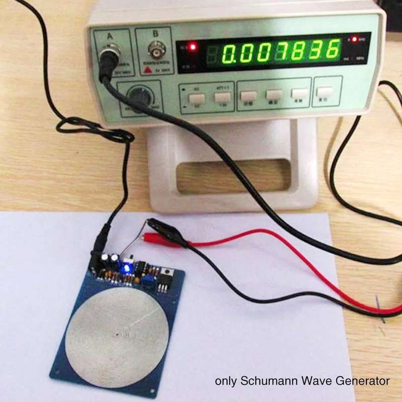 With USB Power Line 5W Schumann Generator 7.83Hz Low Frequency Pulse Generator