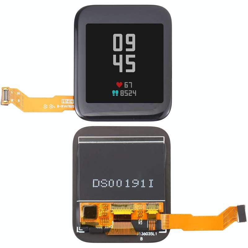 LCD Screen and Digitizer Full Assembly for Amazfit Lite(Black)