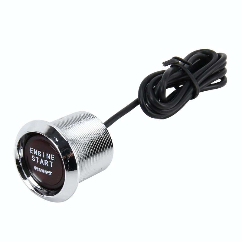 One-button Start Starter Switch with Illumination Engine Start Pivot Illumination Starter with Re...