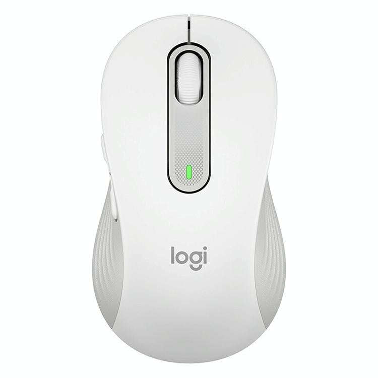 Logitech M650L 2000DPI 2.4GHz Wireless Bluetooth Dual Mode Mouse (White)