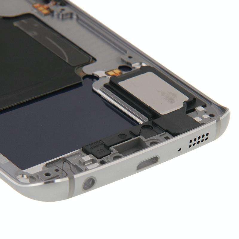 For Galaxy S6 Edge / G925 Full Housing Cover (Back Plate Housing Camera Lens Panel + Battery Back...