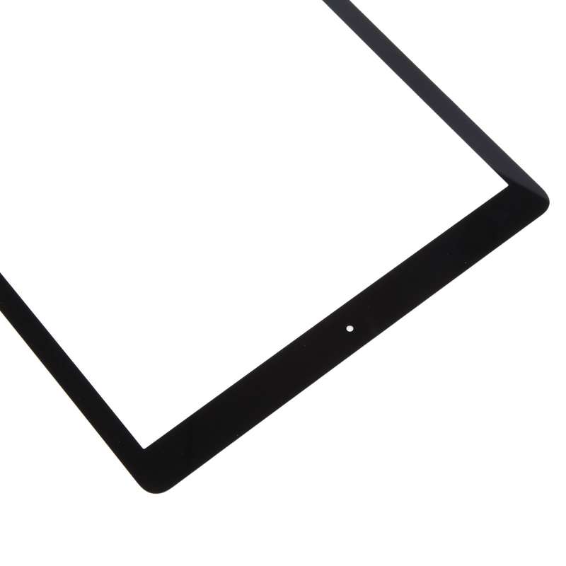 For iPad Pro 12.9 2017 Front Screen Outer Glass Lens with OCA Optically Clear Adhesive(Black)