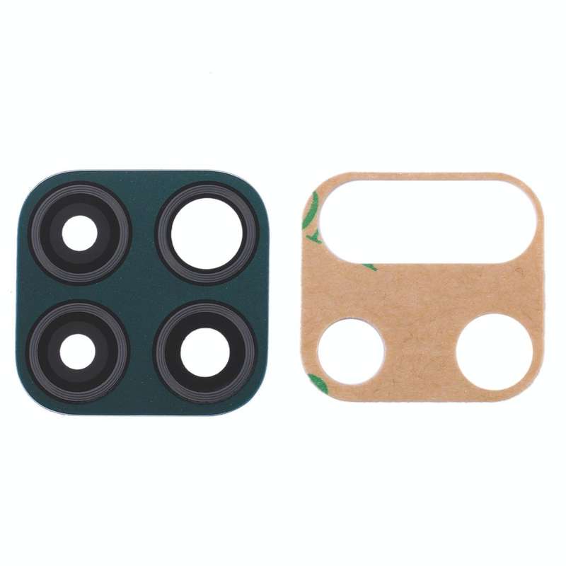 For Huawei P40 Lite  10pcs Original Back Camera Lens (Green)