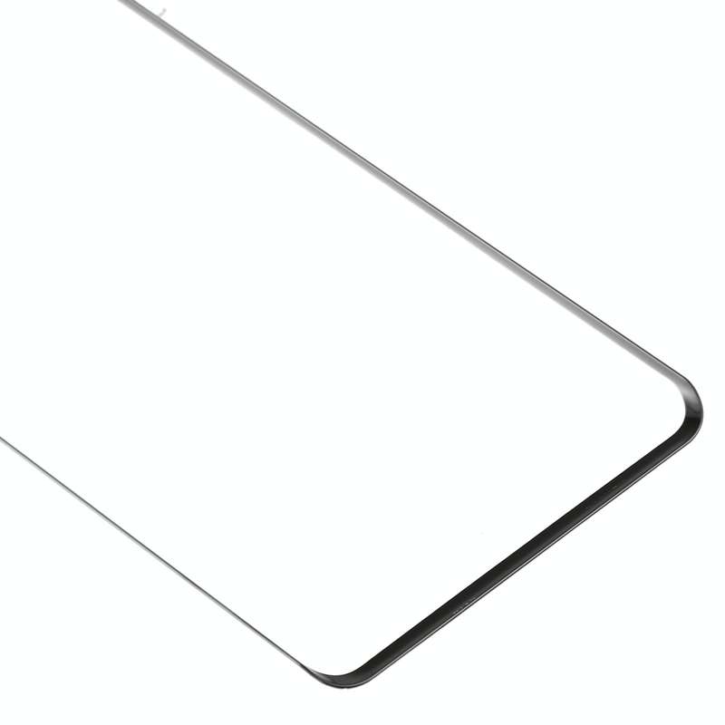 For Oppo Find X2 Pro / Find X2 Front Screen Outer Glass Lens (Black)