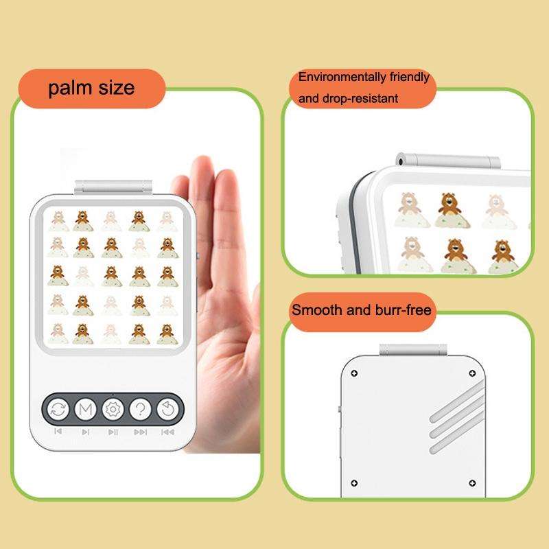 AI Smart Chess Board Gobang Children Puzzle Board Game(Ivory White)